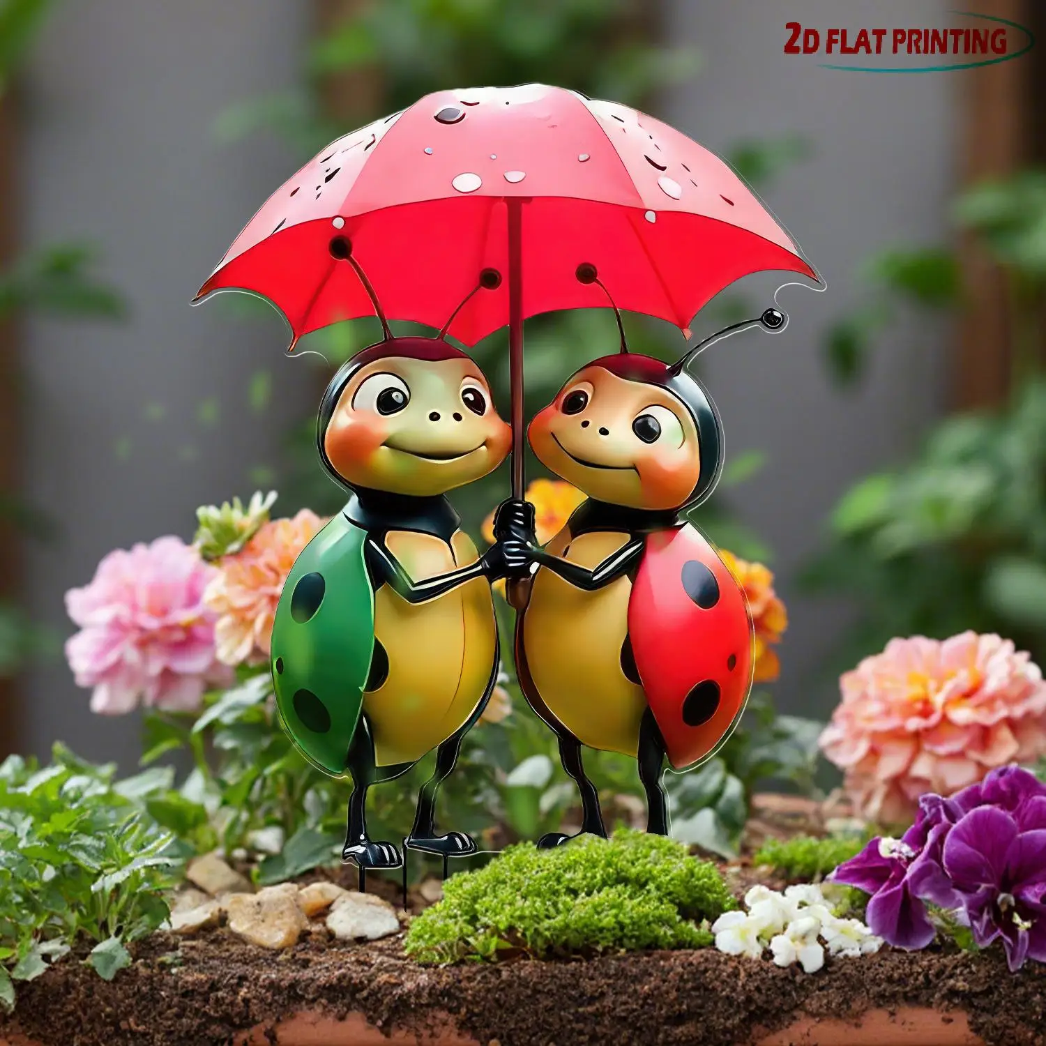 Cute Ladybug Garden Statue Review: Mini Outdoor Ornament for Home & Weddings