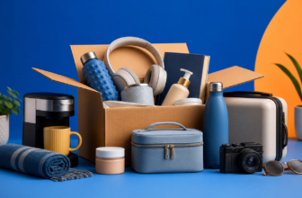 Amazon Prime Day 2026 deals guide with an open delivery box and popular shopping categories